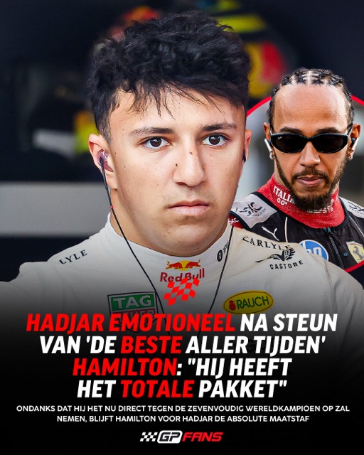 Editorial graphic over Isack Hadjar voor GPFans