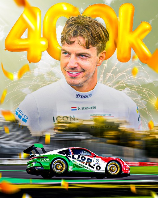 400K milestone special voor Dirk Schouten